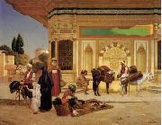 unknow artist, Arab or Arabic people and life. Orientalism oil paintings 586